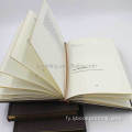 Oanpaste Gold Gilded Hardcover Boekdruk tsjinst